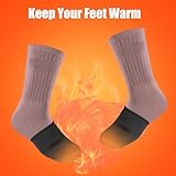 2 Pairs Toe Warmers, Neoprene Thermal Toe Warmers Sleeves, Toe Topper Liner for Warming Feet, Hunting, Cycling, Running, Hiking for Women Men (M Size) - Image 4