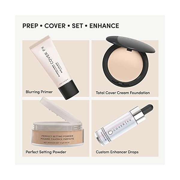 COVER FX Blurring Primer - 1 Fl Oz - Mattifying Pore Minimizing Primer - Soft-Focus Finish - Safe For All Skin Types