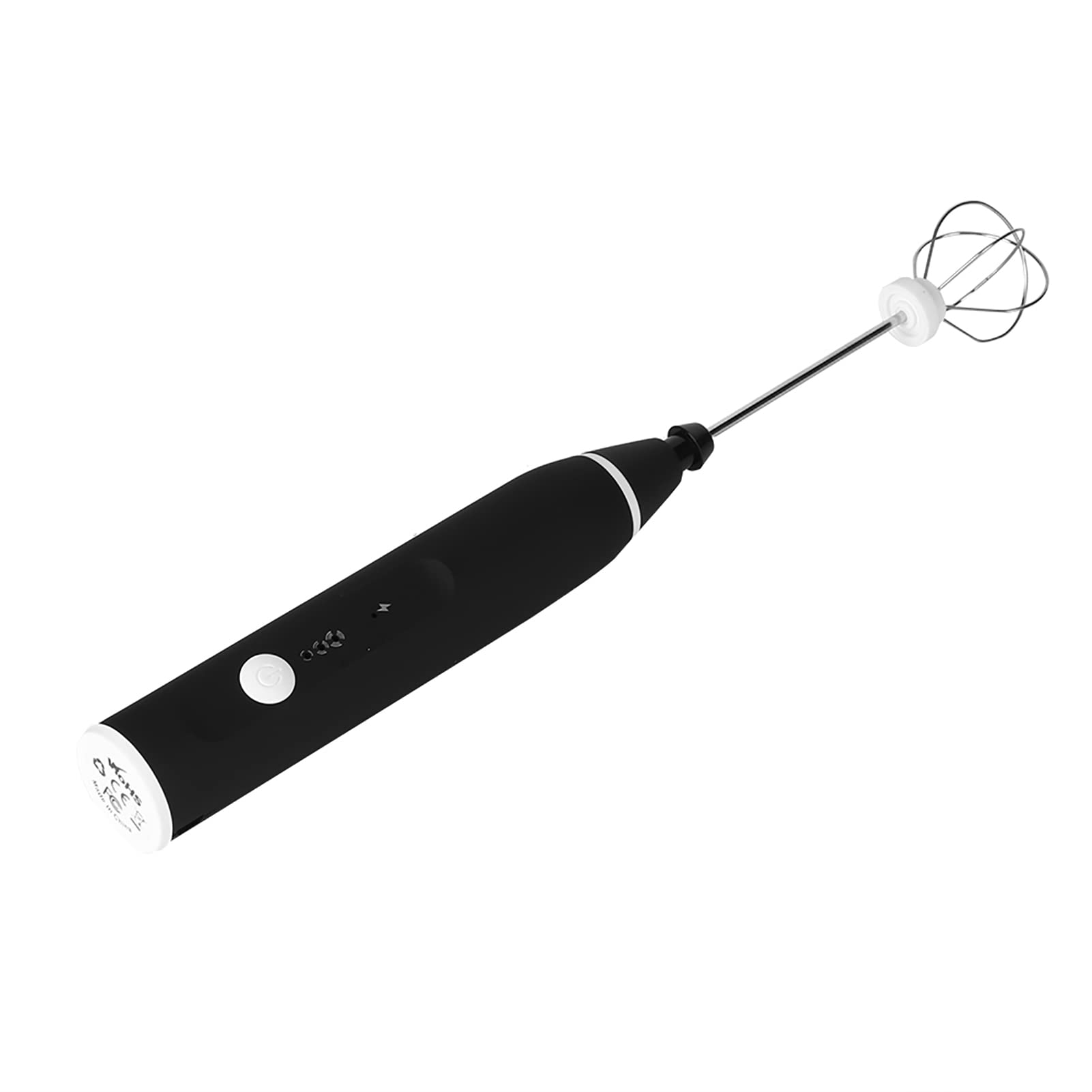 Annadue Batteur à œufs électrique, Mélangeur Automatique pour Mousseur à Lait, Mélangeur Réglable à 3 Vitesses avec Chargement USB, électrique Portatif pour la Cuisson du café dans la Cuisine