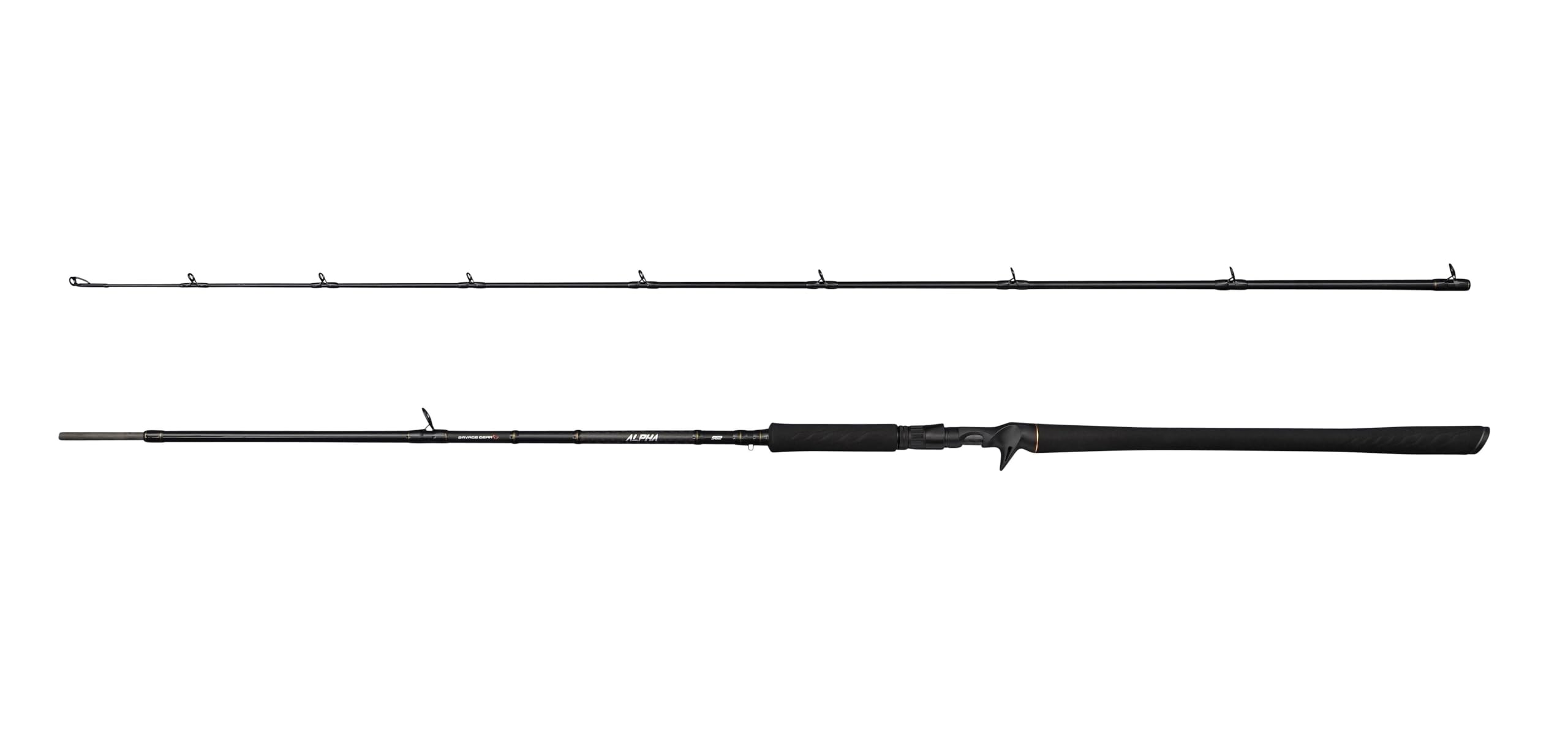 Savage Gear Alpha SG2 Monster BC Baitcasting Fishing Rod 24+30T Carbon Blank, 2.21m, 60-130 g