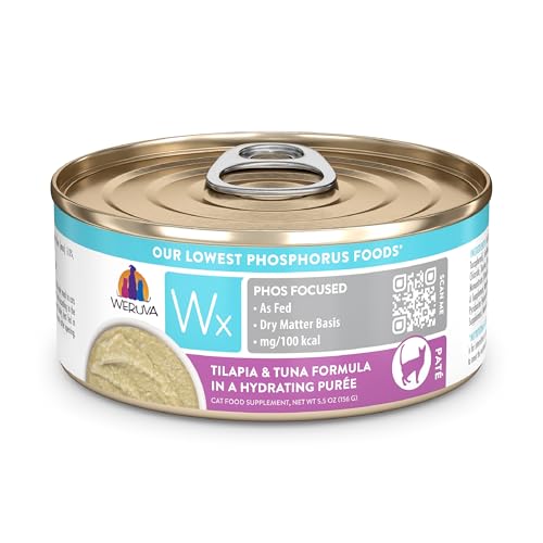 Weruva Wx Phos Focused Tilapia and Tuna Formula in a Hydrating Pu...