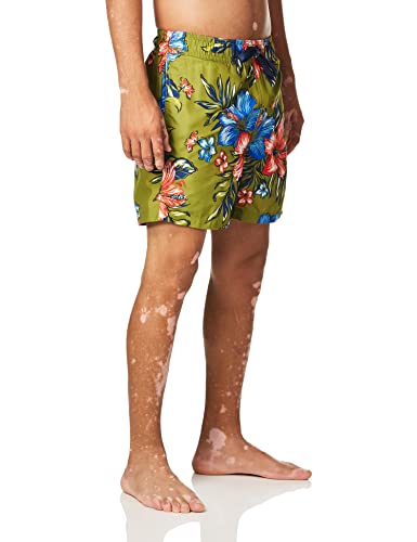 Image of Kanu Surf Men's Big Viper Extended Size Stripe Swim Trunk