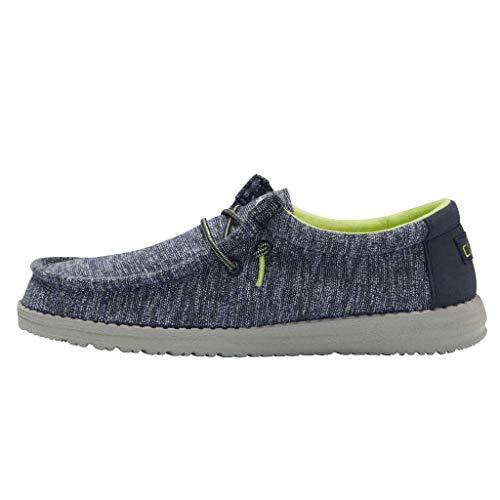 Image of HEYDUDE Boy's Wally Youth Multiple Colors | Boy's Shoes | Boy's Lace Up Loafers | Comfortable & Light-Weight