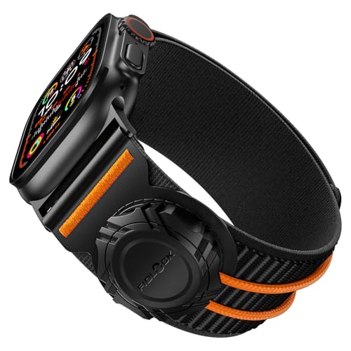 Bandletic compatible watch band with Fidlock buckle for Apple Watch