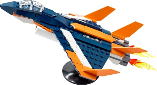 Image of LEGO Creator 3in1 Supersonic Jet 31126 Building Kit (215 Pieces)