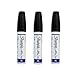 Sharpie Oil-Based Paint Marker, Bold Point, Black Ink, Pack of 3