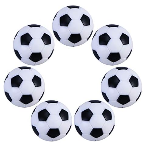UEETEK 6PCS 32mm Mini Table Football Balls for Sports Activities Cover