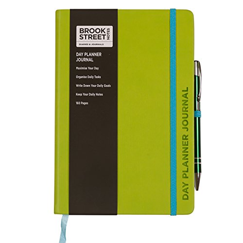 Cuaderno planificador de días, A5, color lime green A5