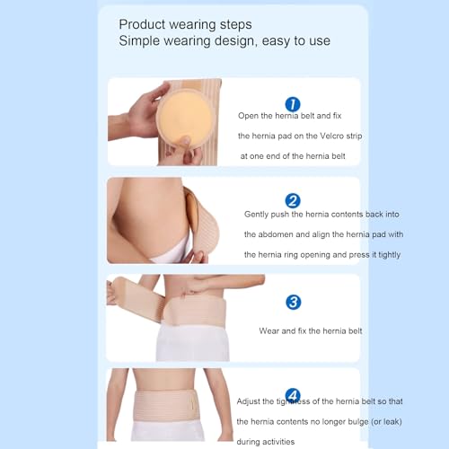 Faja para Hernia Umbilical Pequeña Beige miniatura 3