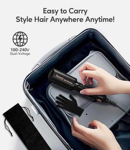 FARERY Portable Hair Straightener, 1.5 Inch Wider Plate Flat Iron の商品画像 5