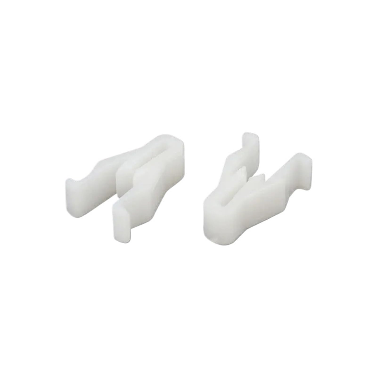 FDCSKINX 30pcs Center Console Dash Panel Switch Bezel Clips White Plastic Nylon
