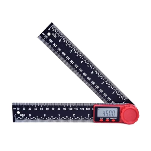分度器 デジタル角度レベル定規 角度測定ツール 200mm、300mm(200mm)