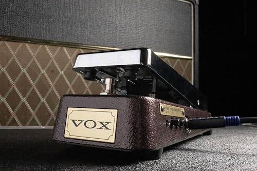 Vox V863-CA Semi-Auto Wah Pedal for Electric Guitar, Brown - Image 4