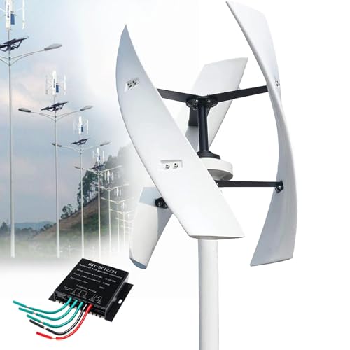 Kit de generador de turbina eólica de 14000KW, 12 V, 24 V, 48 V, 220 V, molino de viento de energía, generador de turbina eólica vertical, generador trifásico doméstico, levitación magnética de 3 as