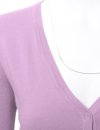 Image of Allsense Women's Long-Sleeve V-Neck Cardigan Sweater | Button Down, Lightweight Soft Knit