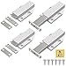 Magnetic Push Latches for Cabinet Jiayi 4 Pack Push to Open Cabinet Latch Magnetic Touch Latch Heavy Duty Push Release Magnetic Latch for Large Door Kitchen Drawer Closer Closet Door Closing