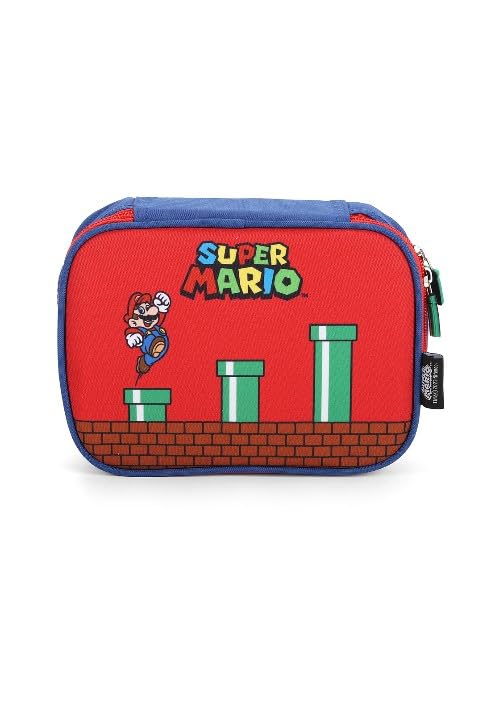 Estojo Box Super Mario Azul ET46944MO - Luxcel