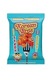 Korean Bros Original Tteokbokki (360g) – Spicy Rice Cakes, Korean Street-Style Snack or Meal, 2 Servings