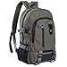 Produktbild Generic Brands Herren Retro Canvas Reiserucksack Freizeitschultasche, Hochwertige Verschleißfestigkeit, Geeignet für Outdoor-Wanderungen, Camping