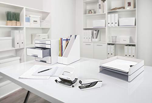 Trieur A4 robuste Leitz WOW blanc, l'excellence du rangement