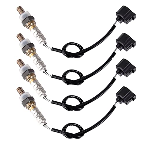 Oxygen O2 Sensor Upstream Downstream 56028994Aa Compatible With Chry 300 Dodge Dakota Durango Ram 1500 Jeep Wangler Commander Grand Cherokee Liberty Raider Replaces# 56028994Ab 4Pcs #TOP6