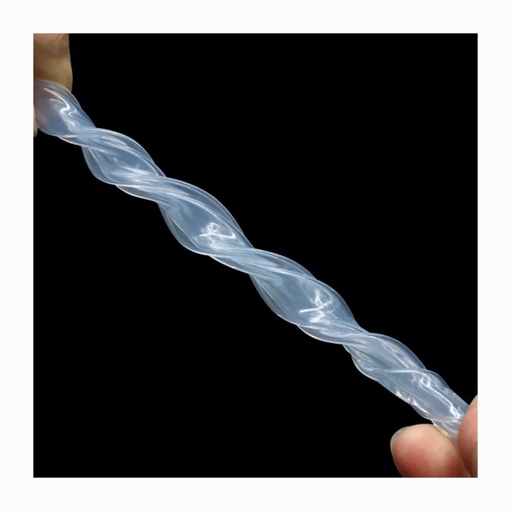 Sbjklyrn One Color Silicone Hose， Flexible Silicone Rubber Hose 10M Clear For Drip Irrigation Multiple Sizes(Id 1Mm X 2Mm Od)