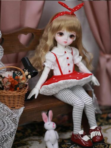 Amazon | Meeler BJDドール フルセット1/6 球体関節人形 女の子 27cm  