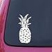 Pineapple - Car Vinyl Decal Sticker - (3.25"w x 7.5"h)