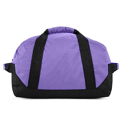 Image of DALIX 14 inch Small Duffle Bag Two Toned Gym Travel Bag