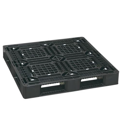 岐阜プラスチック工業 冷凍パレット J-D4・1111F(冷凍) ブラック 日本製 プラスチック 保管 収納 倉庫 業務用 AYNQ229