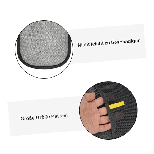 runpeak Tierhaarentferner Handschuh – 2 Stück Effiziente Haarentfernung, Katzenhaarentferner, Doppelseitiger Fellmagnet, Wiederverwendbarer Haarentfernung Handschuh Tiere mit Anti-Statik-Funktion