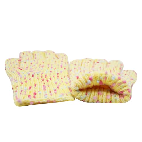 Luvas térmicas de tricô de inverno, luvas quentes e macias para tela sensível ao toque para mulheres