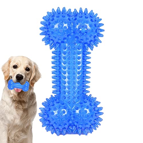 Super Chew Dog Toy,Bone-Piercing Shape Design Dentes Limpeza Mastiga Brinquedo Para Cão | Brinquedo
