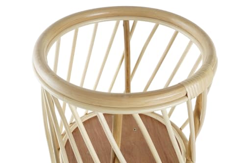Macetero bambu 28x28x60 natural grand cache-pot bois intérieur - 4