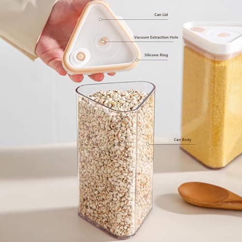 Accesorio de cocina de material resistente para evitar bolsas abiertas de granos 8