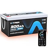 VATRER POWER LiFePO4 12V300Ah 自己加熱 リン酸鉄リチウムイオンバッテリー 日本語APP連携 3840Wh 大容量 200A BMS内蔵 2560Wの負荷電力 5000回以上サイクル -20℃低温充電対応 リン酸鉄バッテリー 低温カットオフ RV キャンピングカー/バックアップ電源/太陽光発電/オフグリッドに最適