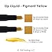 TKB Lip Liquid Color | Liquid Lip Color for TKB Gloss Base, DIY Lip Gloss, Pigmented Lip Gloss and Lipstick Colorant, Made in USA (1floz (30ml), Pigment Yellow)