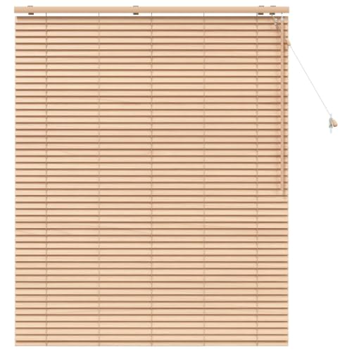 Persiana de madera 125 x 160 cm con protección visual para salón 2