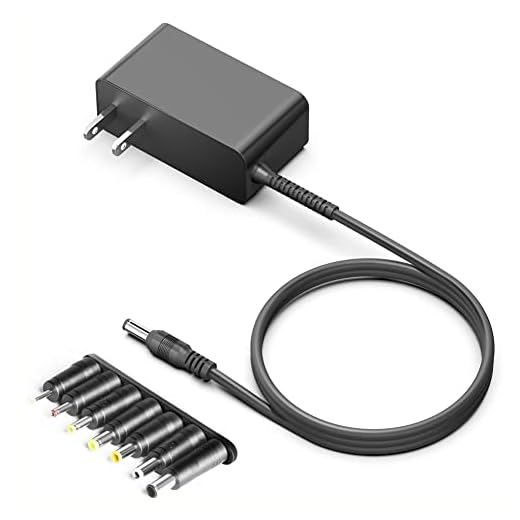 HKY 9V Universal Power Adapter with 7 DC Plugs Fits All Brands Portable DVD Player DBPOWER Sylvania Philips RCA Sony Panasonic Insignia Axion Durabrand LG Toshiba Disney Accurian Audiovox Trutech