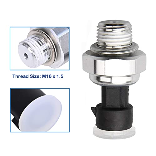 12673134 Oil Pressure Sensor Switch with Screen Filter D1846A Compatible with Chevy Silverado GMC Sierra Buick Lacrosse Cadillac Escalade 2003-2008 4.8L/5.3L/6.0L/6.2L, 12673134,213-4411,12596951