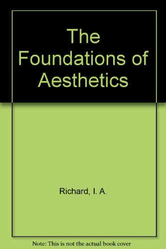 The Foundations of Aesthetics B000Q06OJA Book Cover