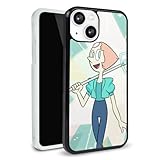 Steven Universe Pearl Protective Slim Fit Plastic Bumper Case Fits Apple iPhone 13