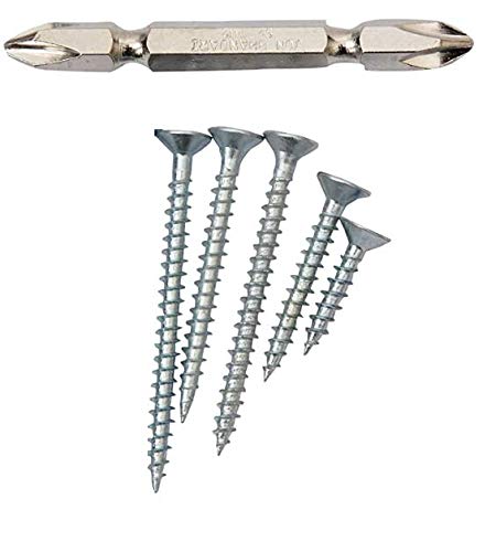 BITCORP Different size drywall screws pack of 125 (metal)(silver) (B08CSJ4T2B) Amazon Price History, Amazon Price Tracker