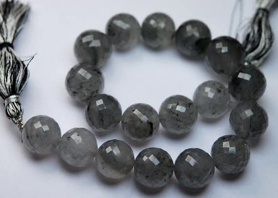 Quartz tourmaline noir perles de 10mm pour créer un bracelet bien-être au quotidien
