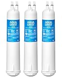 AQUA CREST EDR3RXD1 Replacement for 4396841, Everydrop® Filter 3, 4396710, Kenmore® 46-9083, 46-9030, Refrigerator Water Filter, 3 Filters