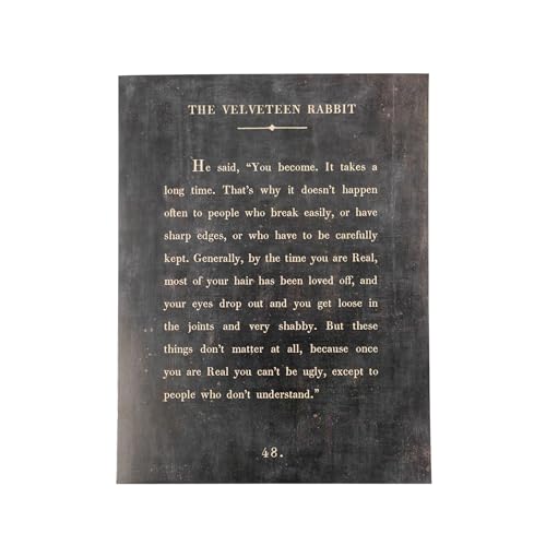 Sugarboo “Book Collection” The Velveteen Rabbit Art Poster - 12x16