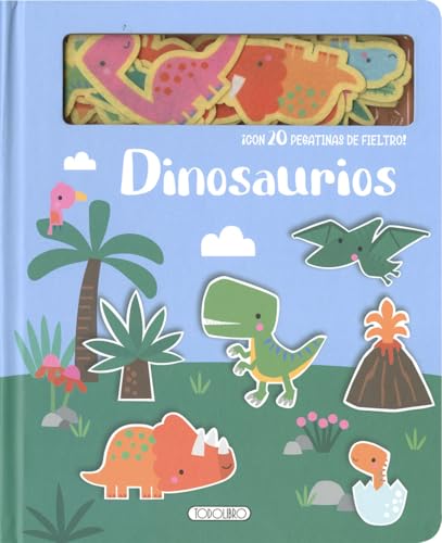 Imagen de Dinosaurios (Pegatinas de fieltro)