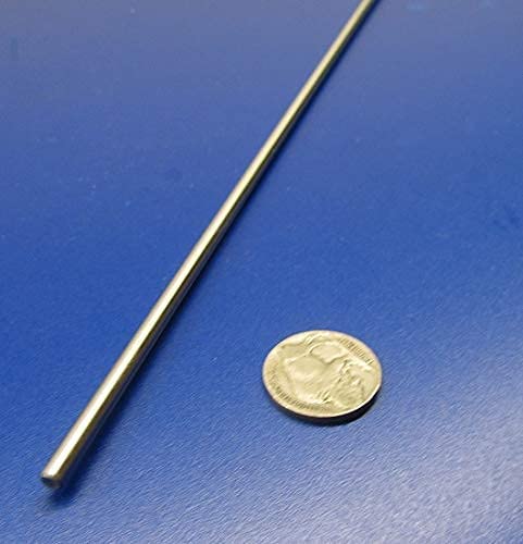 316 Stainless Steel Hardened Shaft 4mm Diameter x 800mm Long 1 pc