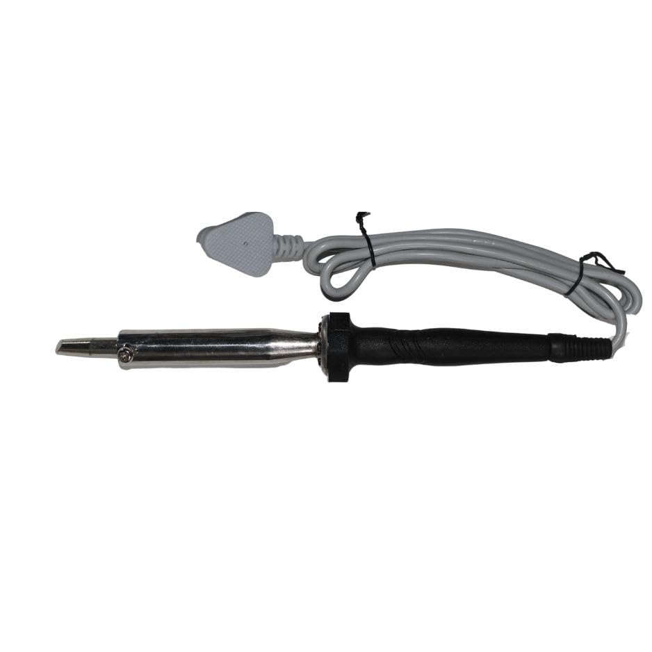 Vtronix 125W Round Soldering Iron for Precision Electronics Work | Soldering Machine for Home, Industrial & Electronics Workshop Reparing with Fast Heating & Heat Resistant Handle (125W Round)-image-32
