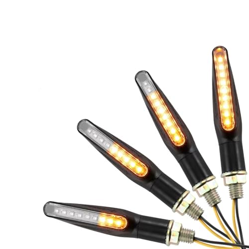 Clignotant moto universel pour rouler de nuit sous la pluie